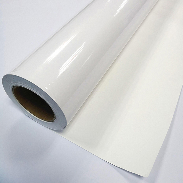 Stick-on washable labels for clothes film