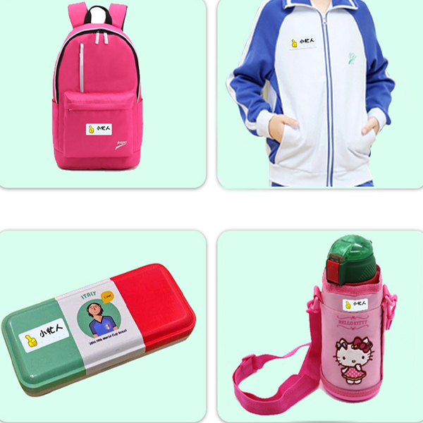 self adhesive name labels for clothes