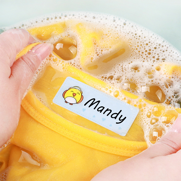 washable clothing labels