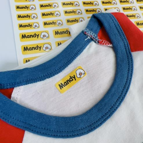 How to choose durable stick on labels for kids' clothing