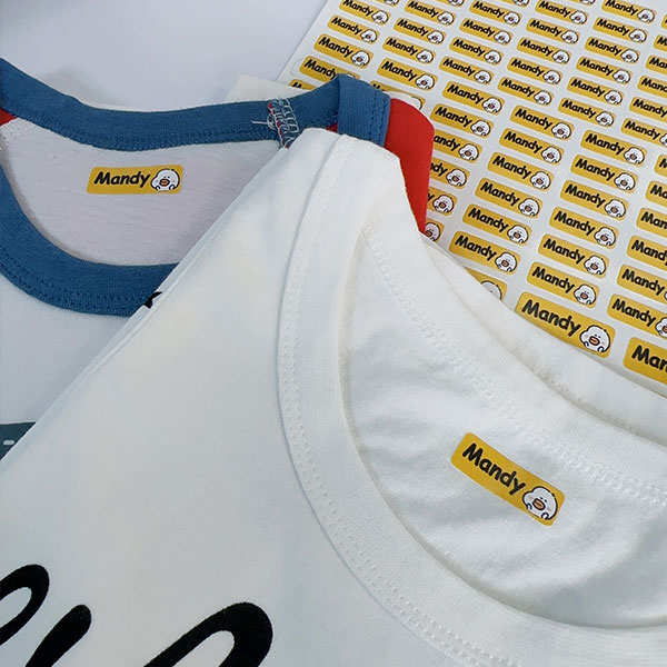 Stick On Clothing Labels