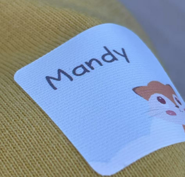 Washable Clothing Label Material for Direct Fabric Application