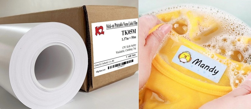 Washable Clothing Label Material for Care Tags