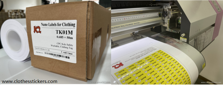 Washable Self-Adhesive Labels Material
