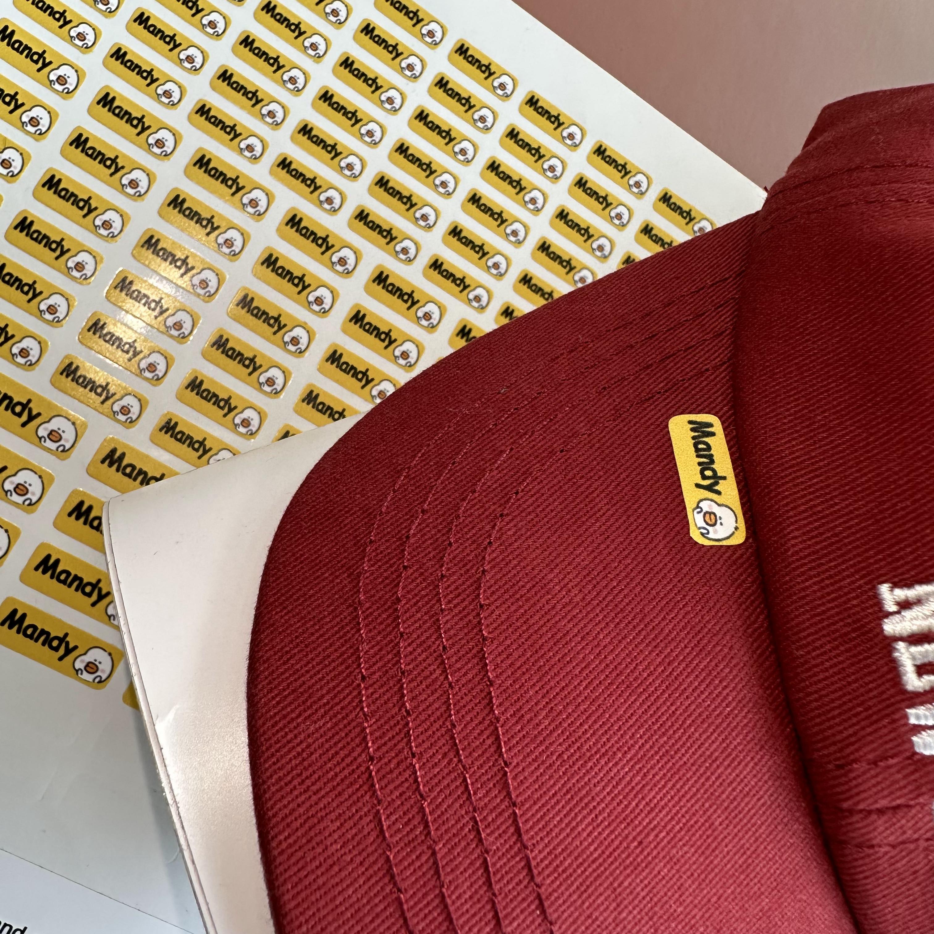 personalized name labels for clothes